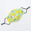 Mascarilla Infantil de Algodón Puro con Dibujos Animados Lindos, Mascarilla Protectora Cálida a Prueba de Viento para Otoño e Invierno para Protección al Aire Libre con Válvula