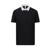 Modelo Novo de Verão 2026 170g Seda de Gelo Secagem Rápida Camisa Polo Esportiva Leve Gola com Memória Bordado Polo de Golfe