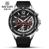 Nuevo Reloj de Cuarzo para Hombre Meiger Sports Multifuncional Calendario Esfera Grande Luminosa Modelo: 2083G