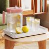 Bule de Água Fria para Geladeira Desenho Animado Copo de Água Fria Doméstico Grande Capacidade Resistente a Altas Temperaturas Armazenamento de Água Balde para Bebidas de Verão Bule para Cold Brew Bule de Água Fria