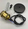 DIYE27 Portalamparas de Araña Vintage Línea Colgante Taza de Lámpara de Aluminio Colgante Línea de Cable de Tornillo Grande Portalamparas Antiguo de Edison