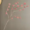 Fruta de Acácia Artificial Fruta de Milhete Espumosa Galhos Altos Suprimento Transfronteiriço para Decoração de Interiores Casamento Flores de Chá Decoração de Paisagem