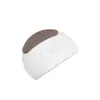 Cortador de fideos semicircular de acero inoxidable personalizado con escala, raspador de harina para cortar masa de fideos para hornear