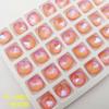 Taladro de uñas transfronterizo joyería red-hot cuadrado grueso superficie de flor de bauhinia taladro de producto alto taladro de uña taladro de cristal taladro moca fábrica al por mayor
