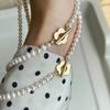 Accesorios DIY Plata esterlina S925 dulce versátil flor pequeña cierre de collar de perlas OT cadena para suéter pulsera con cuentas cierre plateado