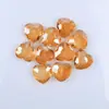 16*16mm al por mayor color mágico AB malla corte cristal cuentas sueltas corazón amor corte moda DIY accesorios para joyería