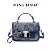 Bolsa Feminina 2026 Nova Coleção Primavera/Verão Estilo Nicho Única Ombro Axila Pequena Quadrada Bolsa de Mão para o Trabalho Bolsa Transversal Bolsa Simples Versátil