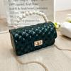 Bolsa de Silicona Bolsa de Gelatina 2022 Bolsa para Mujer Exportación al por Mayor Bolsa para Mujer Dropshipping Bolsa de Gelatina Acolchada de Perlas