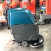 Fregadora de Pisos Manual Pequeña, Barredora de Pisos Industrial Eléctrica, Máquina Todo en Uno para Fregar y Aspirar Pisos Pintados