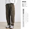Calças de Trabalho Estilo Americano Masculinas, Novas Calças Curvas Slim-Fit Primavera e Outono 2026, Calças Casuais Versáteis, Calças de Pernas Largas