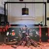 Soporte de luz para acuario, soporte de brazo, tubo de luz, luz para plantas acuáticas, luz para explosión de algas, luz para reptiles y corales, Ledi Ma Yinjiro King