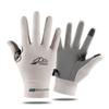Guantes de Protección Solar Transpirables de Seda de Hielo para Verano para Hombres y Mujeres, Guantes Finos con Sensación de Hielo para Ciclismo al Aire Libre, Deportes con Pantalla Táctil y Pesca