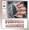 Celebridad de internet pegatinas de uñas postizas para usar uñas parche de uñas acabado parche de uñas parche de uñas removible fabricante de suministro de puesto