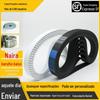 Correia dentada de borracha 8M dente dupla face 5M poliuretano 3M fio de aço S5M abertura HTD S3M H T10 S8M