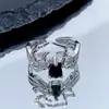 Anillo de Halloween Transfronterizo Araña Cuervo Fantasma Calabaza Hueso Fantasma Anillo Personalizado Oscuro Nicho Punk para Mujeres