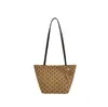 2026 Otoño/Invierno Diseño Nicho Retro Lunares Bolso Cubo Gran Capacidad Versátil para Viajes Diarios Bolso de Hombro Único Bolso de Axila