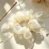 Venta directa del fabricante: Goma de pelo de encaje con lazo fresca y simple, Goma para el pelo estilo pastoral, Diadema, Cuerda para el pelo