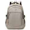 Mochila de negocios de gran capacidad, bolsa para computadora, mochila escolar duradera para estudiantes hombres, protectora de la columna vertebral, mochila multibolsillo para viajes de negocios y viajes