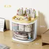Porta-canetas prático para mesa de escritório, porta-canetas para mesa de estudante, simples, estiloso, criativo, cartoon, fofo, porta-canetas transparente