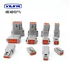 Conector Dechi DTM04-2P conector impermeable de alto rendimiento enchufe de cableado poroso macho y hembra DTM06-2S