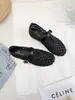 Sandalias Cerradas de Tejido Hueco Estilo Francés para Mujer, Zapatos Perforados Verano 2026, Piel Suave, Zapatos Mary Jane de Suela Suave, Zapatos de Malla
