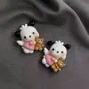 Anjo Brilhante Pacha Cachorro DIY Resina Pequenos Acessórios Cola Creme Acessórios de Cabelo Caseiros Materiais para Presilha Copo d'Água Adesivos Decorações