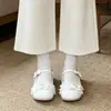 Zapatos Lolita de Moda con Punta Redonda, Estilo Japonés de Gran Venta, Diseño Versátil con Lazo, Adecuados para Combinar con Faldas, Nuevos Zapatos Planos Cómodos de Verano 2026