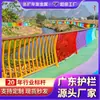 Fabricante de Guangdong Personalizado Estilo Arcoíris Puente Fluvial Barandilla de Carretera Municipal Cultura de Seguridad Vial Barandilla Municipal