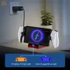 Portal JYSPS Aparelho de Streaming Base de Carregamento por Contato Carregamento do Aparelho Carregamento de Assento Único com Luzes RGB Coloridas
