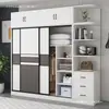 Armario Casa Dormitorio Puertas Correderas Profundizado Engrosado Armario para Ropa Almacenamiento Para Alquilar Armario Económico Otro