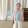 9.15 Novedades) Camiseta Interior de Invierno para Niña con Dobladillo Fruncido y Cuello Semi Alto, Top Infantil, Ropa de Bebé