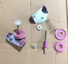 Tensor de pagoda clip de alambre para correa de oreja accesorios para telar de rapier textil guía de hilo de cerámica guía de hilo