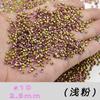 Diamantes de Arte de Unha Imitação Tcheca de Alta Qualidade Rosa Claro Misturados com Mini Strass de Fundo Pontiagudo Acessórios DIY Pequenas Pilhas Redondas de Diamantes Acessórios de Arte de Unha