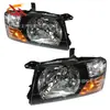 Aplicable a Mitsubishi Pajero 2003-2007 Pajero V73 faro delantero de EE. UU. semi-ensamblado