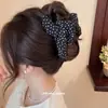 Estilo Coreano Tecido Acrílico Floral Simples Moda Garra de Cabelo Senso de Design Presilha de Nuca Clip Tubarão para Ir ao Trabalho Presilha de Cabelo