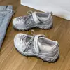 Zapatos Deportivos de Malla Hueca Transpirables para Mujer 2026 Primavera y Verano Nuevos Versátiles que Aumentan la Altura Antideslizantes para Senderismo Casual Zapatos de Mujer
