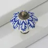 Manija de Cajón de Gabinete Estilo Pastoral Moderno Manija de Puerta de Gabinete Estilo Americano Retro Manija Elegante de Cerámica Estilo Francés
