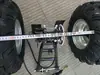 Acessórios DIY para ATV Garfo Traseiro Modificação de Motocicleta Eixo Traseiro de Triciclo Montagem de Suspensão com Pneu de 8 Polegadas Freio