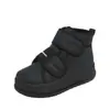 Botas de Nieve de Caña Alta Forradas de Lana para Mujer 2026 Invierno Nuevo Estilo con Velcro Estilo Coreano Cálidas Casuales Zapatos de Algodón de Suela Gruesa Kt2820
