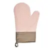 Guantes de Silicona Antiescaldaduras Personalizados para Cocina, Microondas y Horno, Guantes de Doble Capa Aislantes al Calor con Hebilla para Colgar, Guantes Resistentes a Altas Temperaturas para Hornear