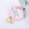 Nuevo Pulsera de Cristal de Flor para Mujer Cristal Rosa Flor de Sol Hermana Novia Pulsera de Estudiante Pulsera Pequeña de Margarita Al por Mayor