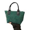 Bolso de compras de gran capacidad de estilo coreano al por mayor, bolso de lona artístico informal, bolso de hombro de pana retro simple para mujer
