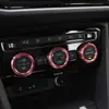 Anillo Decorativo para Perilla de Aire Acondicionado Volkswagen Tiguan L, Específico para la Modificación Interior de los Modelos Tiguan New Energy 2017-2021