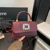 Bolso Cruzado de Hombro Único de Lujo con Incrustaciones de Diamantes de Moda Tendencia Verano 2026 para Mujer