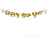 Decoración de pancarta para fiesta de Año Nuevo 2024 feliz año nuevo feliz año nuevo feliz año nuevo feliz año nuevo feliz año nuevo diseño de letras Feliz año nuevo tirar