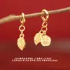 Plata 925 Accesorios DIY Pulsera Pulsera Chapado en Oro Ramas Doradas Hojas de Jade Hojas de Arce Accesorios Pulsera Colgante Pequeño