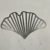 Peças de estampagem de hardware folhas de ginkgo de ferro produtos semi-acabados feitos à mão Acessórios de ferro acessórios de artesanato oco de ginkgo fornecimento direto