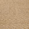 Tapete de Sisal Juta Lã Padrão Espinha de Peixe Borda Travada à Mão Borda de Tecido Estilo Japonês Estilo Chinês Tapete para Quarto Tapete para Varanda