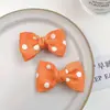 Nuevos pasadores para cabello de bebé con moños dulces, suaves para el cabello del bebé, pinzas laterales para flequillo, horquillas para niños y niñas