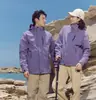 Ropa Nueva de Otoño e Invierno para Exteriores Chaqueta Cortavientos Tres en Uno para Hombres y Mujeres Parejas Forro Polar Desmontable Traje de Montañismo